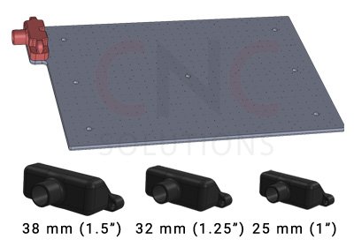 Stoły próżniowe z wąską siatką otworów